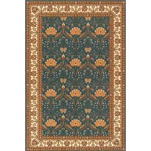   Garden PG 12 Teal Blue 2 6 x 8 0 Runner Area Rug