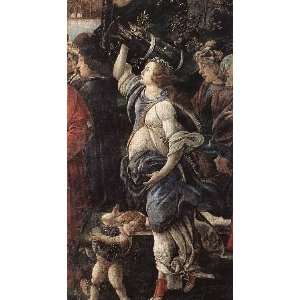   Temptation of Christ detail 4, By Botticelli Sandro 