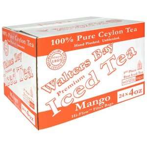 Walters Bay & Company, Pure Ceylon Premium Iced Tea, Mango Flavored, 4 