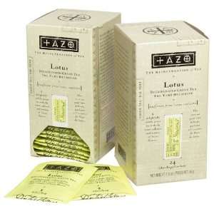 Tazo Lotus Decaffeinated Green Tea Filterbags with Dispenser, Six (6 
