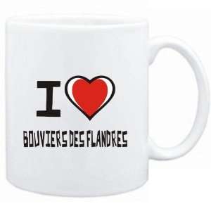  Mug White I love Bouviers Des Flandres  Dogs Sports 