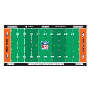    NFL Denver Broncos Finger Football Game Mat