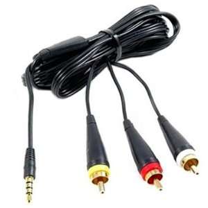   To TV Out / AV Cable For Samsung Galaxy S II / GT i9100 Electronics