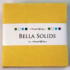 Moda Bella Solids Blue   4 Charm Packs   168 5 Cotton Quilt Fabric 