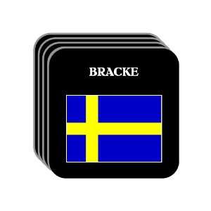  Sweden   BRACKE Set of 4 Mini Mousepad Coasters 