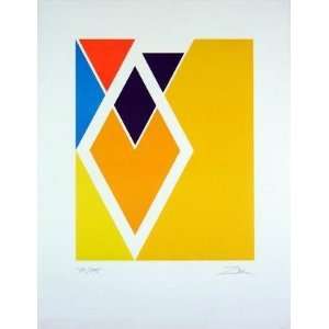  Yellow Untitled, 1965 Poster Print
