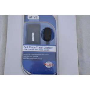  Ativa Cell Phone Travel Charger for Sanyo MM 7500 Series 