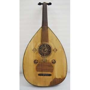 Old Rare Antique Unique Baderr Syan Oud Lute 1945 Syria with Free Hard 