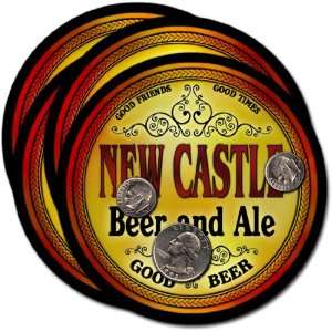 New Castle, VA Beer & Ale Coasters   4pk 