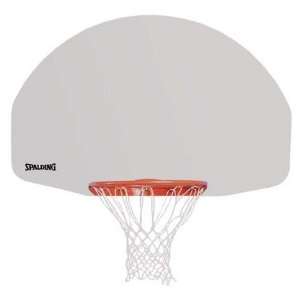   Glass Basketball Backboard with Orange Target from Spalding Sports