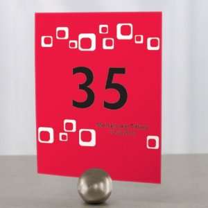  Modern Square Table Number   Numbers 37 48