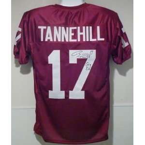  Ryan Tannehill Autographed/Hand Signed Texas Size XL A&M 