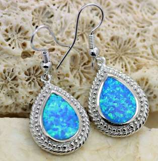 Stone & Size Created blue fire opal 15X10mm,