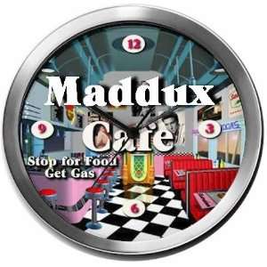  MADDUX 14 Inch Cafe Metal Clock Quartz Movement Kitchen 