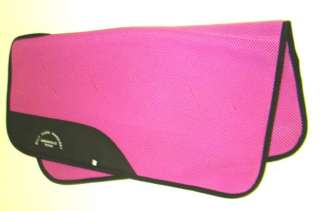 BILLY COOK Magenta Waffle Weave Aire Grip Saddle Pad  