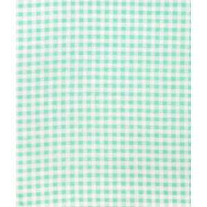  Mint Small Check Flannel Fabric Arts, Crafts & Sewing