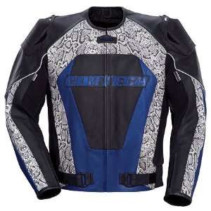  Tourmaster Cortech Python Mens Leather Motorcycle Jacket 