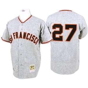   1962 Juan Marichal Road Jersey by Mitchell & Ness