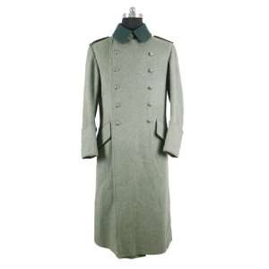  M37 Field grey Wool Double Breasted French Cuffs Greatcoat 
