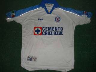 Cruz Azul Match Worn Shirt Final Copa Libertadores 2001  
