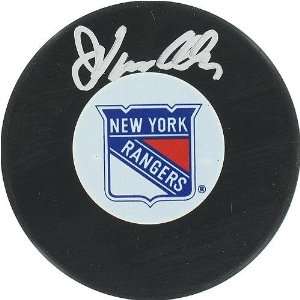 John Vanbiesbrouck New York Rangers Autograph Puck Sports 