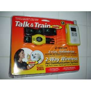  Talk & Train Mini Pet 2 Way Wireless Communication System 