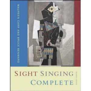  Sight Singing Complete [Spiral bound] Maureen Carr Books