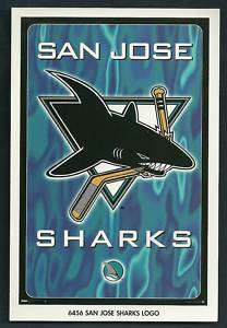1990s Costacos Bros Mini Promo Poster SJ Sharks Logo  