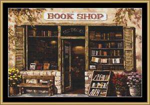 Cross Stitch Chart   The Book Shop  