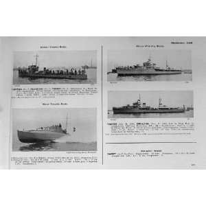 1953 54 Ships Siam Takbai Tachin Meklong Samui Chao 