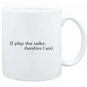  Mug White  i play the Taiko, therefore I am  Instruments 