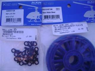 genuine Align TREX 450 parts lot all align parts HK exi 450