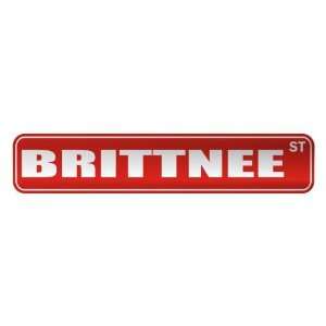   BRITTNEE ST  STREET SIGN NAME