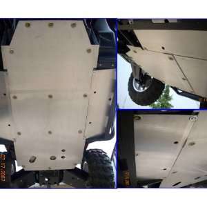   Aluminum Fully Belly Skid Plate For Polaris Ranger RZR Automotive