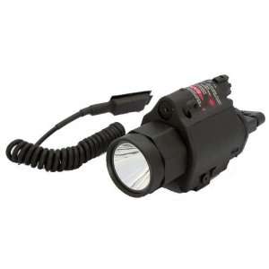  Tactical Cree LED Flashlight Red Laser Sight Combo Laser 