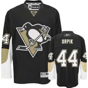 Brooks Orpik Jersey Reebok Black #44 Pittsburgh Penguins Premier 