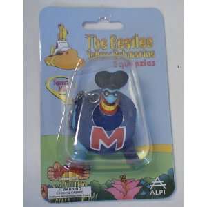   Beatles Yellow Submarine Blue Meanie Squeezie Keychain Toys & Games
