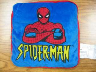 10 x 10 Spiderman plush stuffed Pillow, good condit  