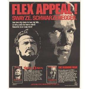  1988 Patrick Swayze Steel Dawn Arnold Schwarzenegger The 