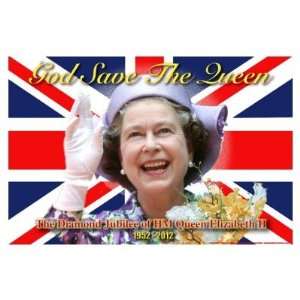  HM Queen Elizabeth II Diamond Jubilee. Greeting Card 