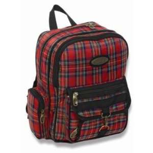 Junior Plaid Backpack