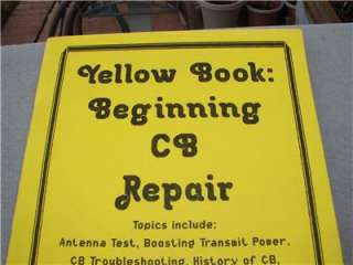 Yellow Book Begining CB RepairTroubleshooting Testing@@  
