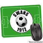 swans since 1912 mouse mat for swansea city fc fans