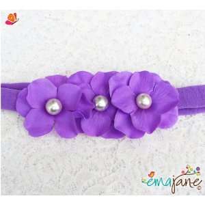   Lavender)) Cute Triple Hydrangea Flowers on Headbands 