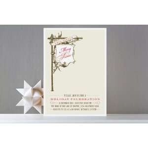  float + merry soiree Holiday Party Invitations by 