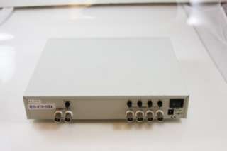   CCTV Quad Processor Splitter Surveillance Security Video  