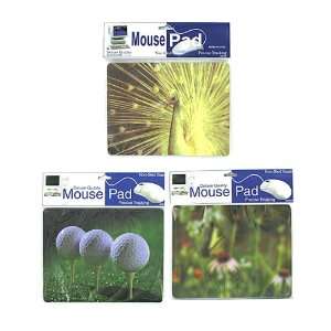 Bulk Buys GM029 6 Asst. Mouse Pads   Pack Of 120 