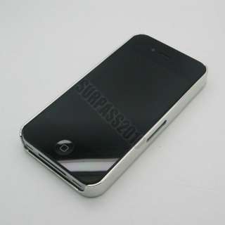 Deluxe bling diamond Back case cover holder skin for Apple iphone 4/4g 