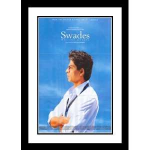  Swades 32x45 Framed and Double Matted Movie Poster   Style 