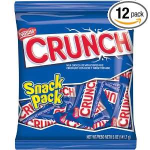 Nestle Nestle Crunch Peg Bag, 4.99 Ounce Bags (Pack of 12)  